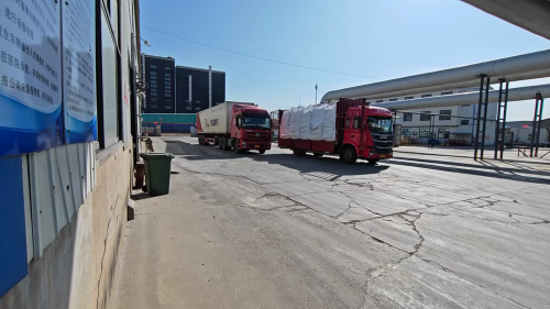 工厂车间装车聚丙烯酰胺，服务盘锦洗煤厂