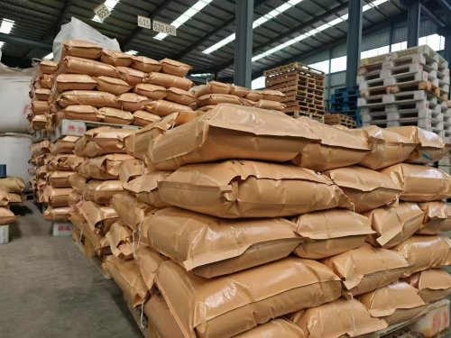 粉状聚丙烯酰胺厂家产品实物堆放图