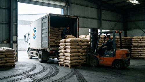 raybey雷竞技最新官网地址PAM粉末工厂厂区装车分子量800至1200万用于建筑胶水增稠保水
